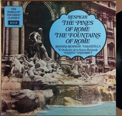 DECCA SPA 227 - The Pines Of Rome / The Fountains Of Rome