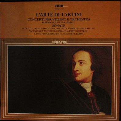 RCA GL 37079 - L'Arte Di Tartini Concerti Per Violino E Orchestra / Sonate