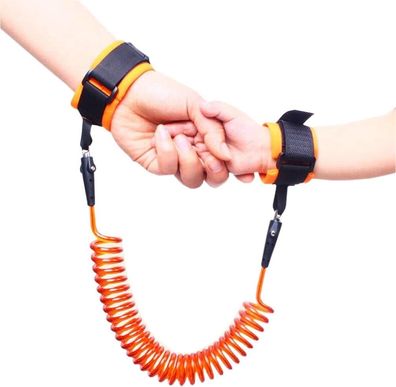 TOYESS 2.5m Anti-Lost Wrist Belt, 360° Rotating Elastic Wire Rope for Baby and