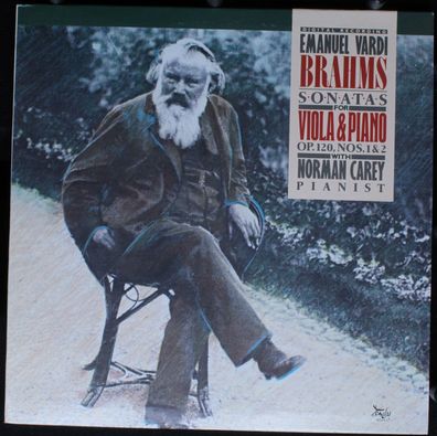 Finnadar Records 90519-1 - Brahms Sonatas For Viola And Piano, Op. 120, Nos. 1 &