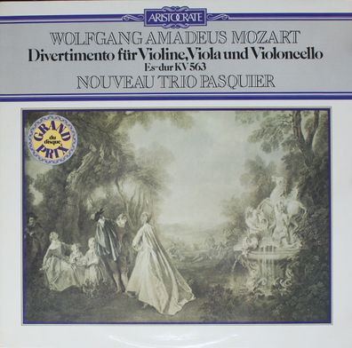 Aristocrate EA 27025 - Divertimento Für Violine, Viola Und Violoncello Es-Dur K