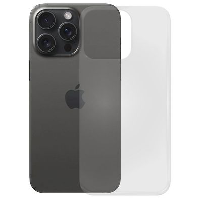 PEDEA Soft TPU Case für iPhone 15 Pro, transparent
