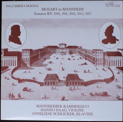 Da Camera Magna SM 93331 - Mozart In Mannheim/ Sonaten KV 296, 301, 302, 303, 30