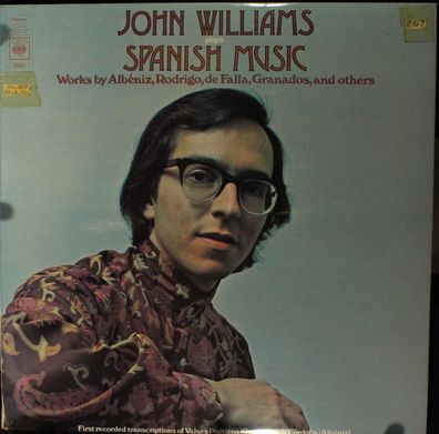 CBS 72860 - John Williams Plays Spanish Music