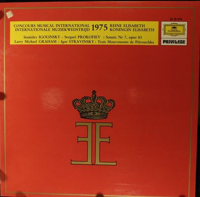 Deutsche Grammophon 2538 378 - Concours Musical International Reine Elisabeth 19