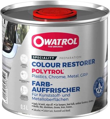 Owatrol Polytrol 500ml Farbauffrischer Anlaufschutz Metall Kunststoff Schutz