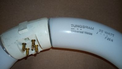 Tungsram 22 Watt Universal Weiss F25K "alte" "Neon"-Lampe KEIN / NO Led