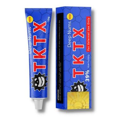 TKTX Blue 39% Tattoo Numbing Cream