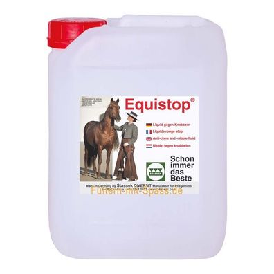Stassek Equistop 2 Liter Verbissschutz gegen Knabbern Pferde
