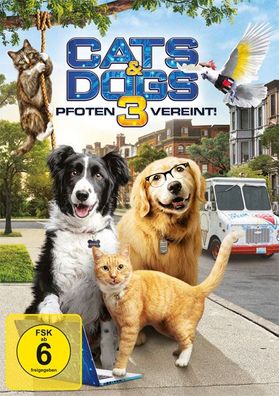 Cats & Dogs 3 (DVD) Pfoten vereint! Min: 81/ DD5.1/ WS - WARNER HOME - (DVD Video / F