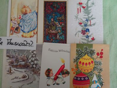 sehr alte Weihnachtsgrußkarten AFKH Krüger PZB Susy Card ua Sammlerstücke
