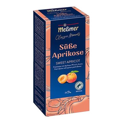 Meßmer Classic Moments Süße Aprikose, 25 Tassenportionen