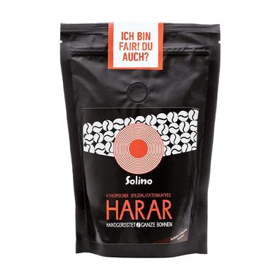 Solino Harar Spezialitätenkaffee, 250g ganze Bohne