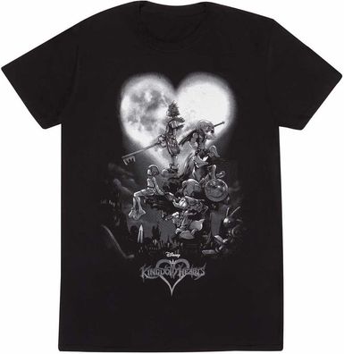 Disney Kingdom Hearts - Poster Jungen T-Shirt