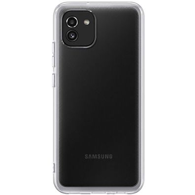 Soft Clear Cover (transparent, Samsung Galaxy A03) - Samsung EF-QA036TTEGEU - ...