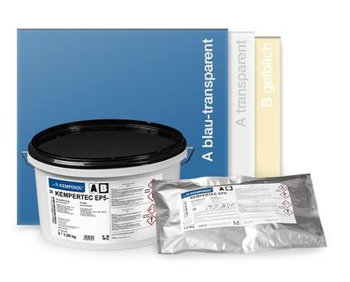 Kempertec EP5-Grundierung Transparentblau (1x1kg) Primer Haftgrund Kemperol
