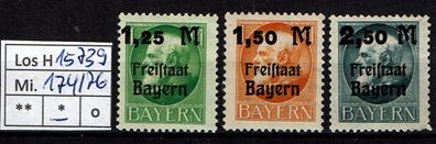 Los B15739: Bayern Mi. 174/76 *