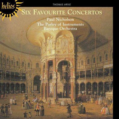 Thomas Arne (1710-1778) - 6 Konzerte für Orgel/ Klavier/ Cembalo & Orchester - - (CD