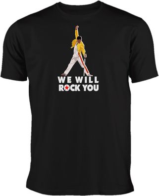 T-Shirt für Freddie Mercury Fans , Musik, Queen Shirt