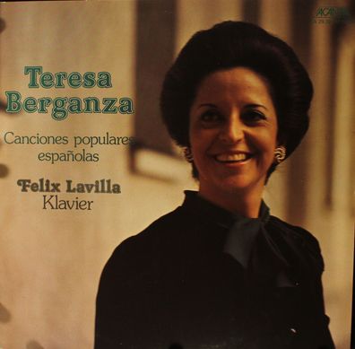 ACANTA 29.393 - Teresa Berganza, Felix Lavilla - Canciones Populares Españolas