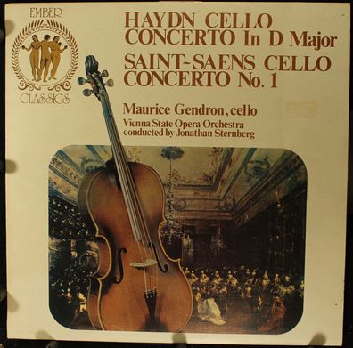 Ember Records ECL 9012 - Haydn Cello Concerto In D Major / Saint Saens Cello Con