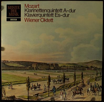 DECCA SMD 1274 - Wolfgang Amadeus Mozart, Wiener Oktett - Klarinettenquintett A
