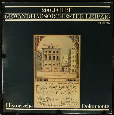 Eterna 8 27 453 - 200 Jahre Gewandhausorchester Leipzig (Historische Dokumente)