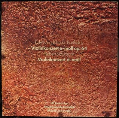 Eterna 8 27 159 - Violinkonzert E-moll Op. 64 / Violinkonzert D-moll