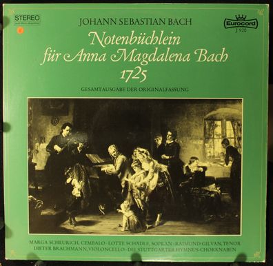Intercord 920-09 Z (J 920) - Notenbüchlein Für Anna Magdalena Bach