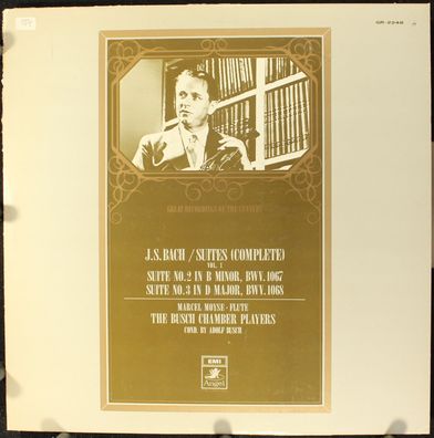 Angel Records GR-2248 - Busch Chamber Players, Johann Sebastian Bach - Suites (C