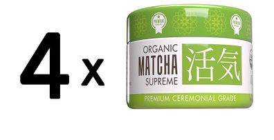 4 x Organic Matcha Supreme - 30g