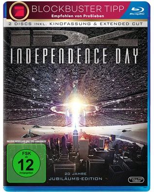 Independence Day 1&2 (BR) 2Disc * Neuauflage ohne Bonus-Disc! - Fox 7912199DE - (Bl