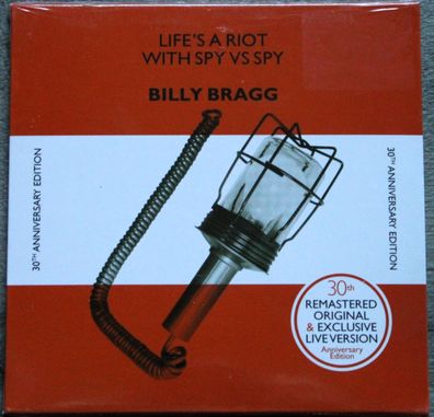 Billy Bragg - Life´s A Riot With Spy Vs Spy (2013) (CD) (COOKCD596) (Neu + OVP)