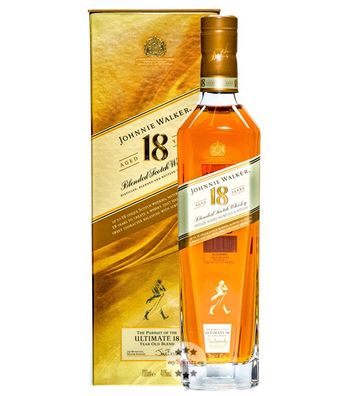 Johnnie Walker 18 Jahre Blended Scotch Whisky (40 % vol., 0,7 Liter) (40 % vol., hide
