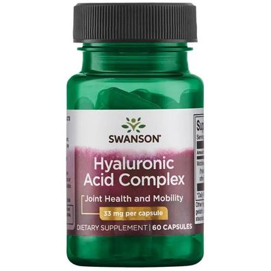 Hyal-Joint Hyaluronic Acid Complex - 60 caps