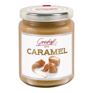 Grashoff Caramel sahnig süße streichzarte Karamell Creme 250g