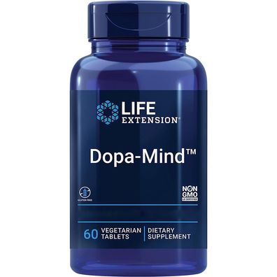 Life Extension, Dopa-Mind, 60 Veg. Tabletten