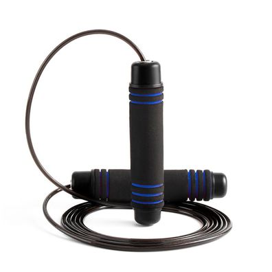 Blukar Skipping Rope with Skin-Friendly Foam Handles, Speed Rope, Adjustable