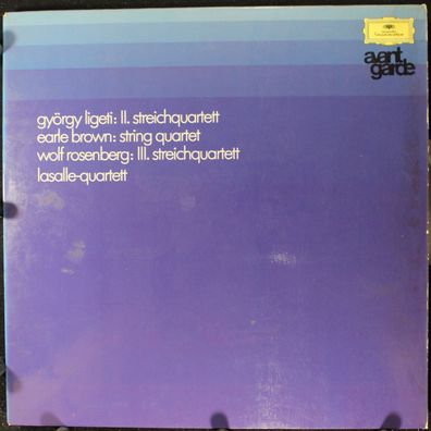 Deutsche Grammophon 2543 002 - II. Streichquartett / String Quartet / III. Streic
