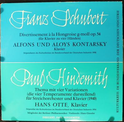 Deutsche Grammophon 004 246 - Divertissement A la Hongroise G-moll Op.54 / Thema