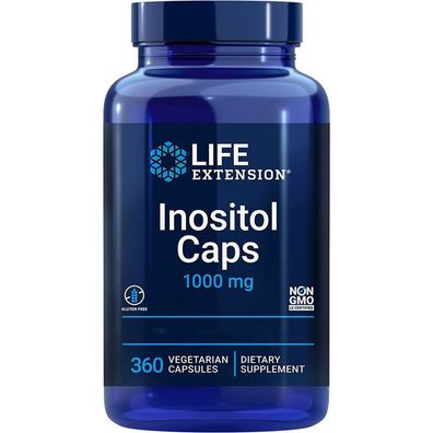 Life Extension, Inositol Kapseln, 1000 mg, 360 vegetarische Kapseln