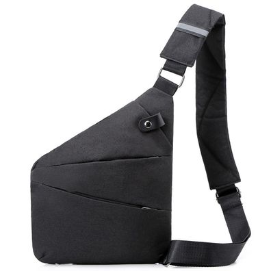 Multi-Pocket Crossbody, Brusttasche Herren, Anti-Diebstahl Brusttasche