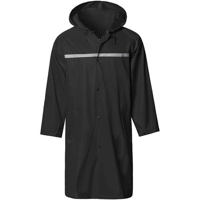 SaphiRose Men's Poncho, Raincoat, Waterproof, Long Rain Jacket, Outdoor