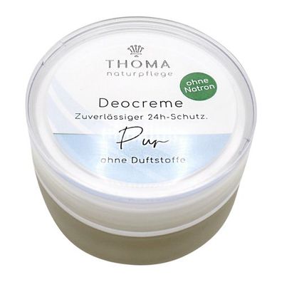 Deocreme pur, THOMA Naturseifen-Manufaktur, ohne Duftstoffe, für besonders sensible H