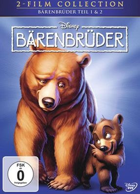 Bärenbrüder 1&2 (DVD) DP Disney Classic Doppelpack, Slipcase, 2Disc - Disney BGG003