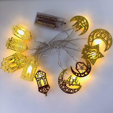 LED Muslim Ramadan Lichterkette, eid Ramadan Laternen Lichterkette, LED Lichter