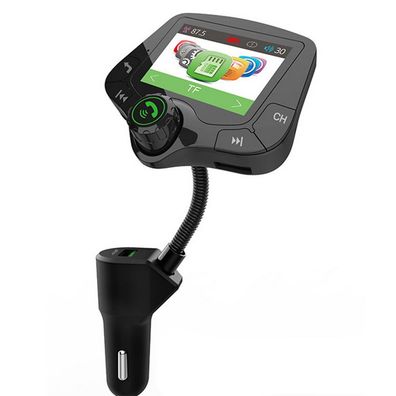 Bluetooth FM Sender 5V / 2.5A Quick Charger 3.0 Auto Auto kabelloser MP3-Player
