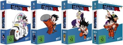 Dragonball TV-Serie - Box 1-4 - Episoden 1-101 - Blu-Ray - NEU