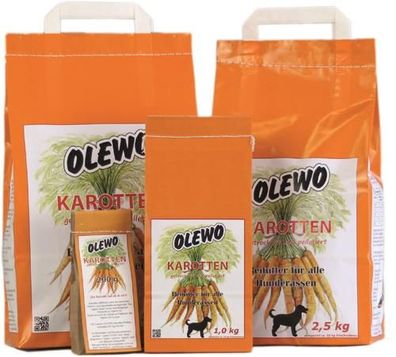 Olewo Karotten - Pellets für Hunde