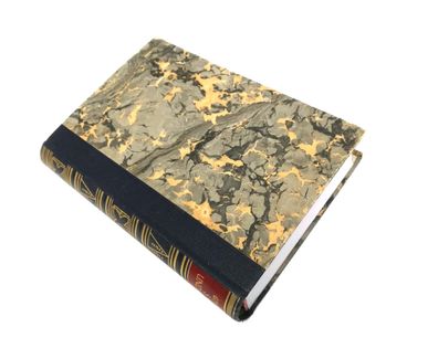 Unikat Skizzenbuch Notizbuch Tagebuch Handarbeit antikes Buch Einband grau